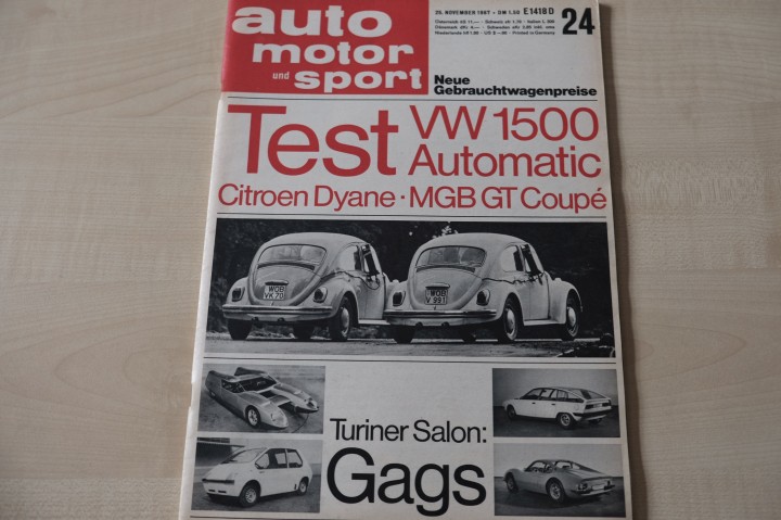 Auto Motor und Sport 24/1967